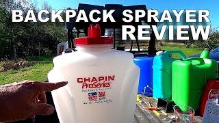 Chapin Backpack Sprayer Review [Vineyard Spray]