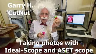 Taking photos with Ideal-Scope and ASET scope