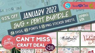 Best of SVG Designs & Fonts in January 2022 from So Fontsy!