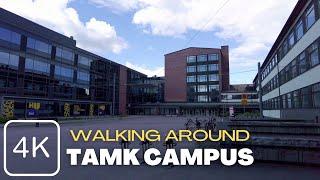 【4K】 Walking Around TAMK Campus - Tampere, Finland