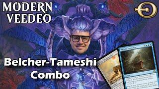 This deck will surprise you! MonoU Tameshi Belcher Combo is very good! | Modern | MTGO