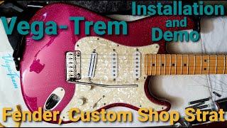 Installing the amazing Vega-Trem, into my Custom Shop Fender!