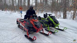 My Michigan Snowmobile Trip | March 2025