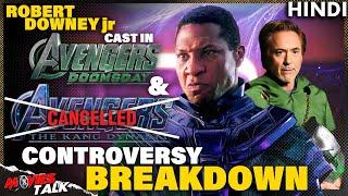 Avengers Kang Dynasty Cancelled, Robert Downey Jr & Jonathan Majors Controversy BREAKDOWN