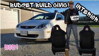 Budget build civic! (interior mods)