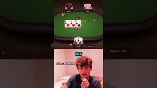 Flopping Top Set With Pocket Aces! #poker #clubgg #gambling #trending #casino #pokeronline