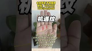 机遇纹#手相 #八字算命 #palmistry