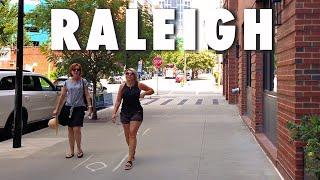 Downtown RALEIGH North Carolina Walking Tour【4K】