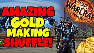 This Goldmaking Shuffle is Still GREAT & Semi-Passive Gold! 50-100k/hr TWW Goldmaking