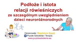 Trudności w budowaniu relacji rówieśniczych wśród dzieci neuroróżnorodnych