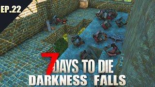 Horde Night Zombies DESTROYED My Base... [Darkness Falls Ep.22]