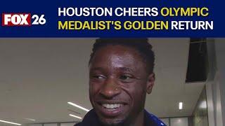 Paris Olympics Gold, Silver Medalist Bryce Deadmon returns to Houston