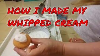 How I  Made my Whipped Cream|Doc Avonasac