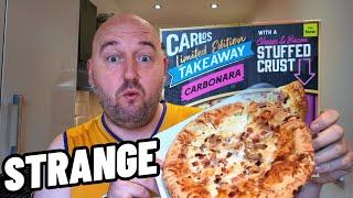 THE WORST SCORE I'VE EVER GIVEN A PIZZA - New Limited Edition Carbonara Pizza at Aldi - VERY STRANGE