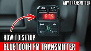 How to Setup Bluetooth FM Transmitter (Also Best Sound Tips)