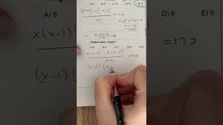 #maths #optimummatematik #tyt #yks #kpss #faktöriyel  #karekökyayınları #ales #dgs