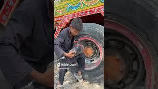 Small boys hard work  #tires #car #diy #short