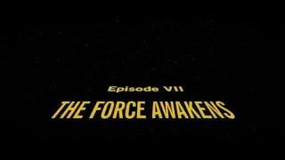 Star Wars VII The Force Awakens in 1 minute