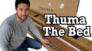 Thuma The Bed Unboxing Review Hands On First Impression Setup Frame Walnut Light Linen Queen