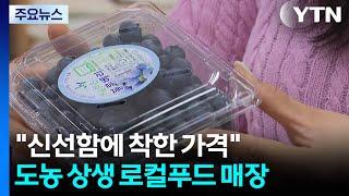 "신선함에 착한 가격까지"...도농 상생 로컬푸드 매장 / YTN
