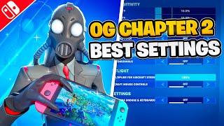 *NEW* BEST OG Chapter 2 Nintendo Switch SETTINGS + Sensitivity! (Fortnite Settings Explained)