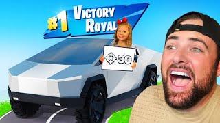 Fortnite Prodigy Does The *CYBERTRUCK* ONLY Challenge