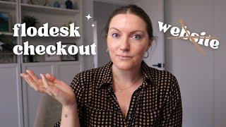 Selling Digital Products WITHOUT A Website | Using Flodesk Checkout To Sell My Digital Products