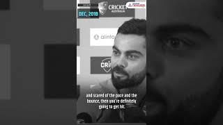 Asianet News Rewind | When Kohli Said 'As a Batsman, Hesitation on Bounce Will Get You Hit'