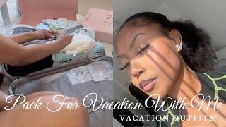 PACK MY SUITCASE WITH ME FOR VACATION  | WERE GOING TO THE ISLANDS 