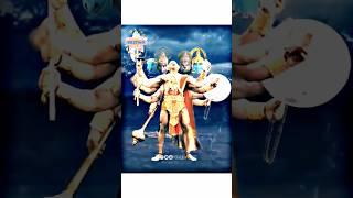 Angry hanuman|| Veerbhadra  hanuman fight scene#shortvideo #viralshort #status