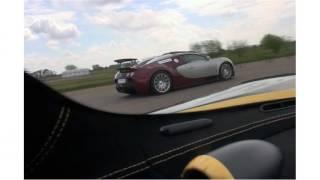 koenigsegg ccxr vs bugatti veyron drag race