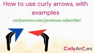 How to use curly arrows in organic chemistry, with examples #shorts