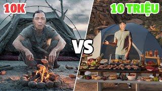 Bốc Thăm Cắm Trại 10k với 10 Triệu | Cắm Trại Trên Cao Nguyên Đá | Camping Challenges