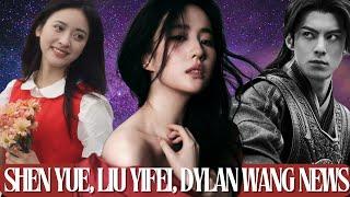 CHINESEDRAMA News with Shen Yue, Dylan Wang, Liu YiFei, Tian JiaRui, Liu Yuning in ENGLISH