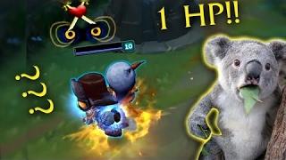 Insane Montage ►1 HP Moments | League of Legends