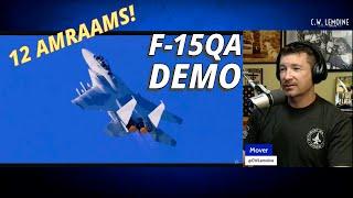 F-15QA DEMO with 12 AMRAAMS!