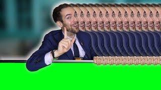 Every Jacksfilms green screen clip overlapping