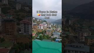 Places in Bhutan  that don't look real #bhutan #bhutantravel #thimphu #paro #bhutanculture #yt