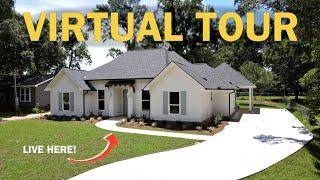 Inside a Beautiful New Built Home in Zachary Louisiana! | Stricklin & Porter  Gem