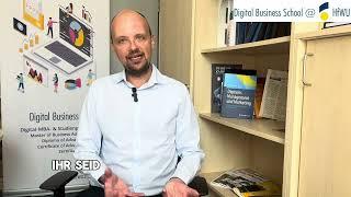 Vorstellung Digital-MBA- & Studienprogramm - Digital Business School an der HfWU