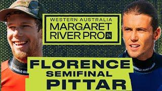 John John Florence vs George Pittar | Western Australia Margaret River Pro 2024 - Semifinals