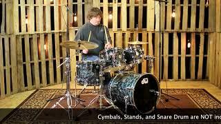 DW Collector's Series Shell Pack Finish Ply Black Diamond