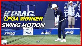 LPGA Winner "Amy Yang" Most Smooth Iron-Driver Swings & Slow Motions I 2024 KPMG Champion