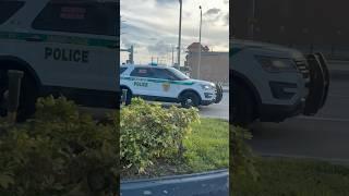 Miami Dade Police spotted #cars #random #police #cops #miami #florida #policecar #emergency #reels