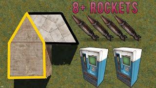 Rust Vending Machine Shop Base Design V2 (Drone Accessible) - Build Guide