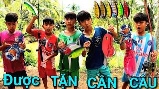 Niềm Vui Lớn Khi Cả Team Được Anh Tư khải Tặng Cần Câu Máy Mới