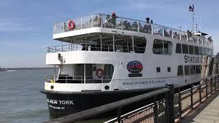 Ferry to Statue of Liberty and ellis island.