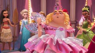 Princess Gru meets Disney Princesses | Despicable Me X Wreck It Ralph Movie