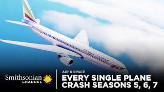 Every Single Plane Crash - Air Disasters Seasons 5, 6, 7