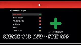 HOW TO CREATE CUSTOM M3U - UTILITY TUTORIAL. EASY M3U CREATOR TOOL USING DOS APP